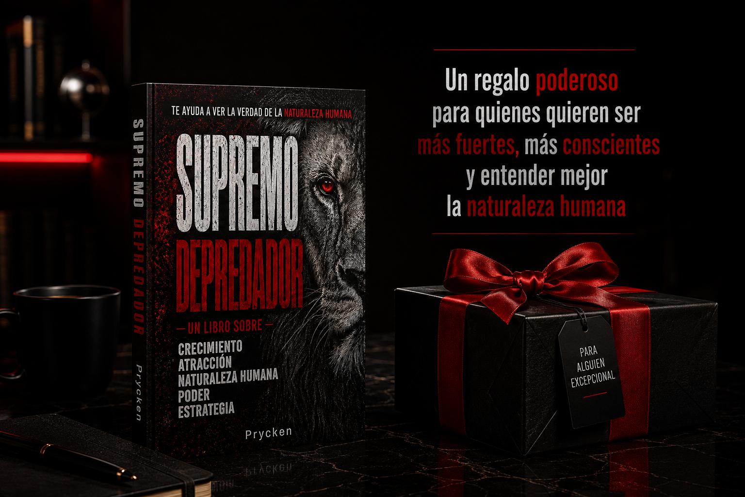 Prycken  SUPREMO DEPREDADOR：Un libro sobre crecimiento, atracción, naturaleza humana, poder, estrategia— Fortalece Tu Mentalidad, Aprende a Leer el Entorno y Deja de Ser Fácil de Manipular