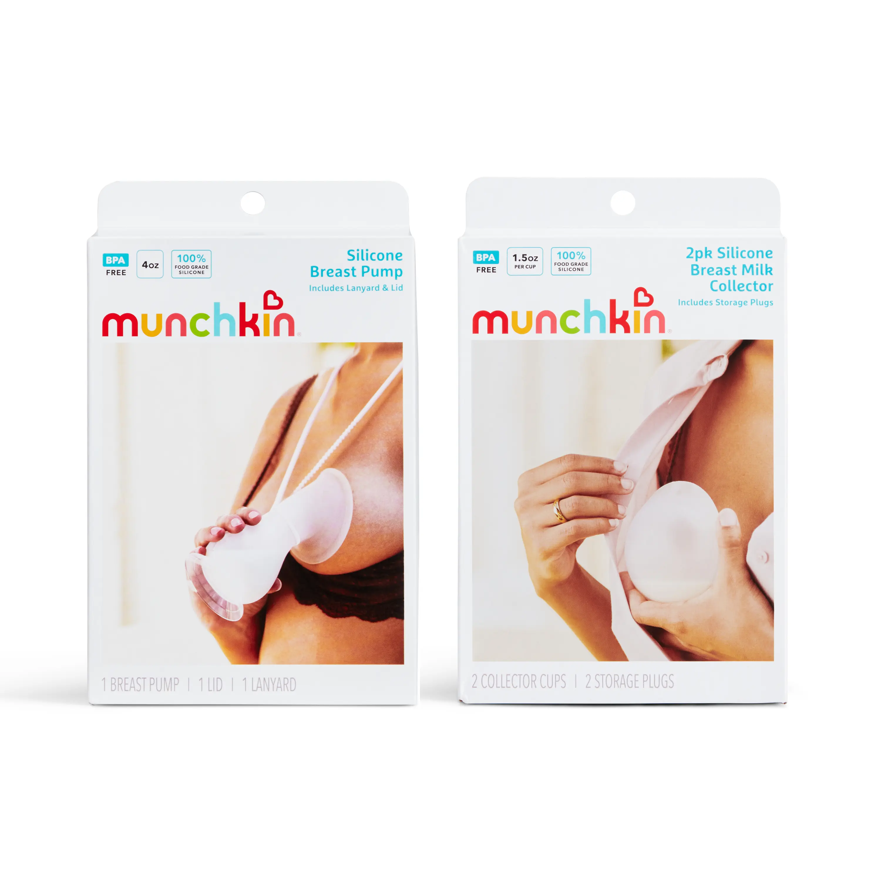 Munchkin Silicone Breastfeeding Essentials Bundle Munchkin Silicone Breastfeeding Essentials Bundle