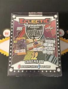 2025 Leaf Eclectic Signature Series Football Hobby Box (6 AUTOGRAPHS)