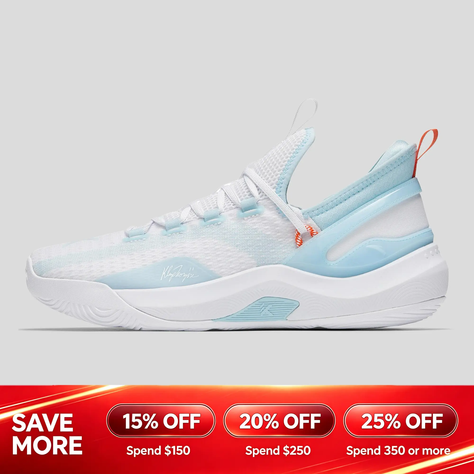 ANTA MEN KT FLY Basketball Shoes Klay Thompson Rebound Outdoor Hooper Lightweight Breathable Sports Shoes