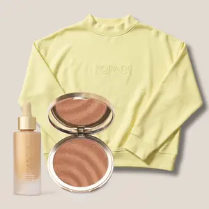 The Kopari Spring Favorites - Limited Edition Kopari Mockneck Sweatshirt + Elixir + Illuminator