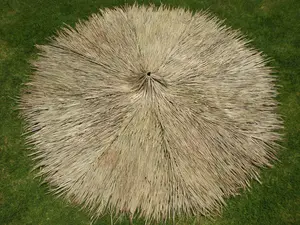 12 Foot Diameter/Round Mexican Palm Thatch Palapa/Tiki Hut Roof