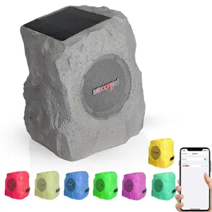 5 Core Outdoor Rock Speakers 100W Bluetooth Waterproof Landscape Speaker for Patio Pool Outdoor