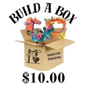 “BUILD A BOX” OF ARTICULATING FIGURINES! LIVE BUILD ONLY (Box #'s are for shipping purposes only)