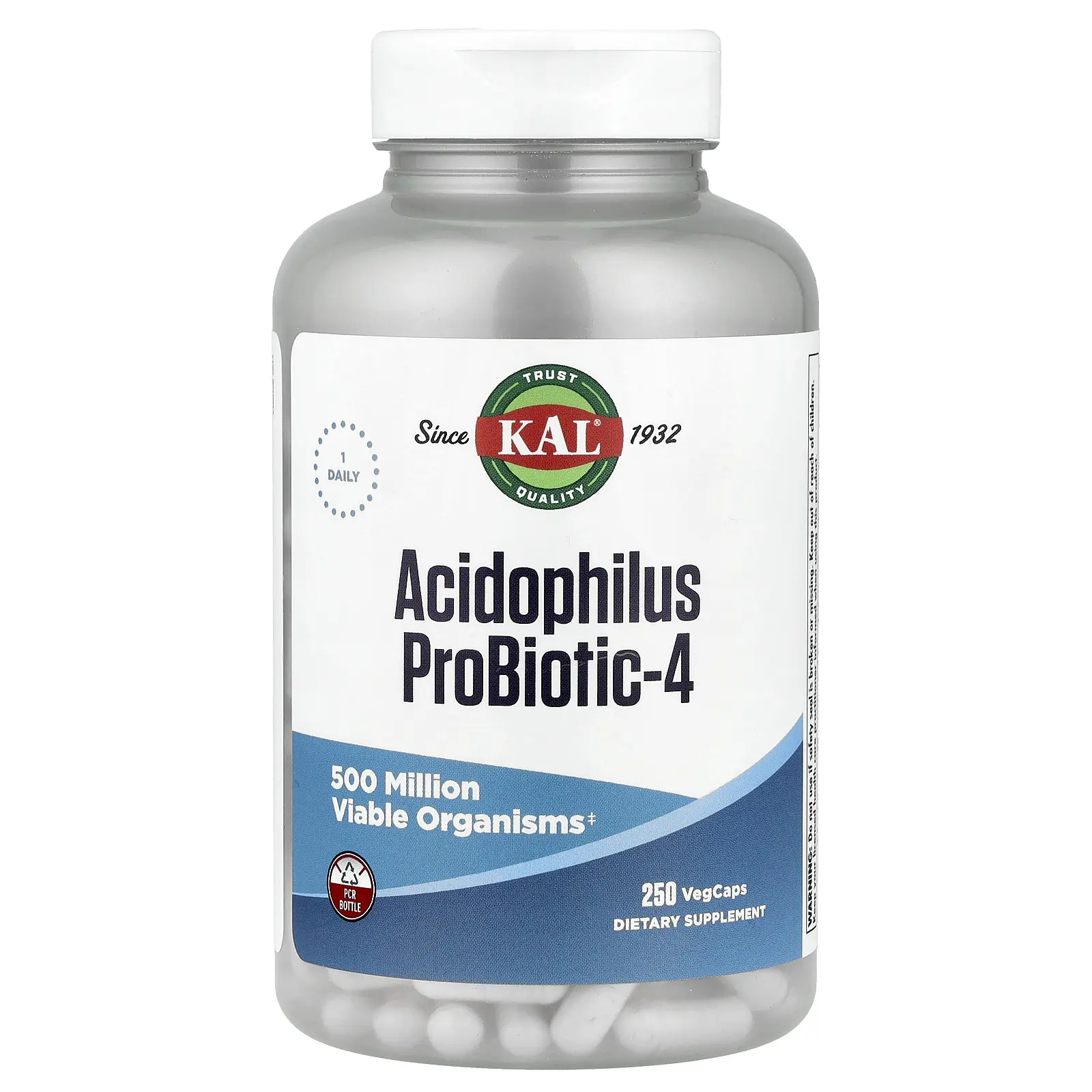 KAL Acidophilus Probiotic-4, 250 VegCaps KAL Acidophilus Probiotic-4, 250 VegCaps