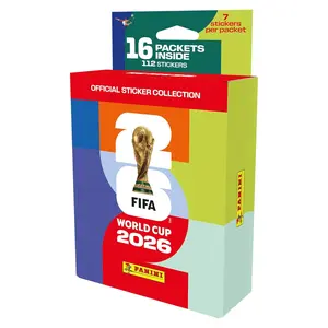 FIFA World Cup 2026 Sticker Collection Mega Set | Panini World Cup 2026 Official Sticker Large Box