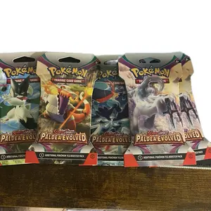 Paldea Evolved Booster Pack - Collectible Card Game with Original Design and Collectible Cards
