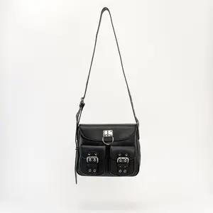 O Ring Moto Crossbody Bag