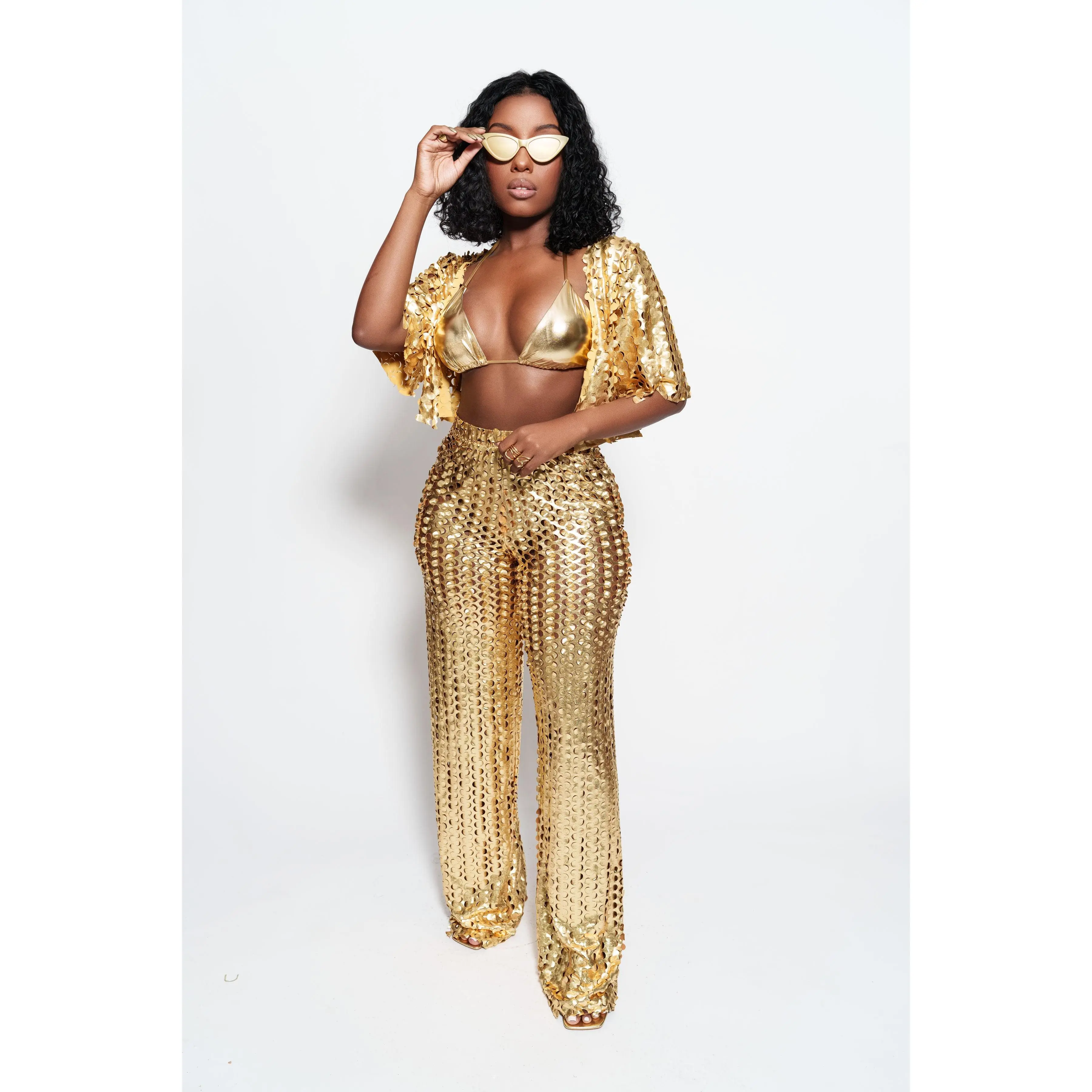 24 Karat Gold Pants