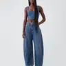 Gap Women's High Rise UltraSoft Horseshoe Jeans