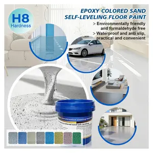 Epoxy Paint for Floors Suitable for Small-Scale Repairs High-Gloss Epoxy Paint Floors Waterproof & Scratch-Resistant Finish