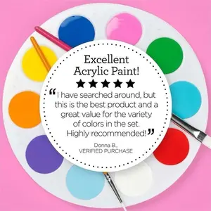 Apple Barrel Acrylic Paint in Assorted Colors (2 Ounce) - Versatile and Fun for Arts and Crafts