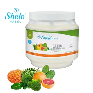 Shelo Nabel  Green Juice Powder Mix Vitamin Beverage Dietary Supplement Fitness Drink Natural Healthcare