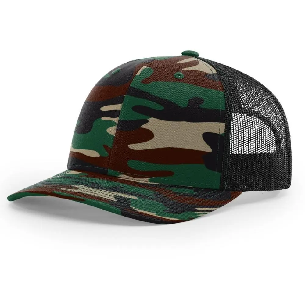 SnapBack Green Camo/Black