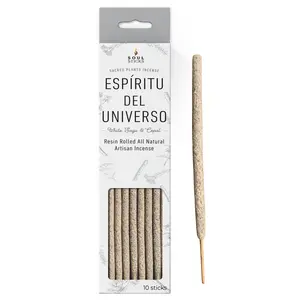 Espiritu del Universo White Sage & Copal Resin Rolled Incense Sticks