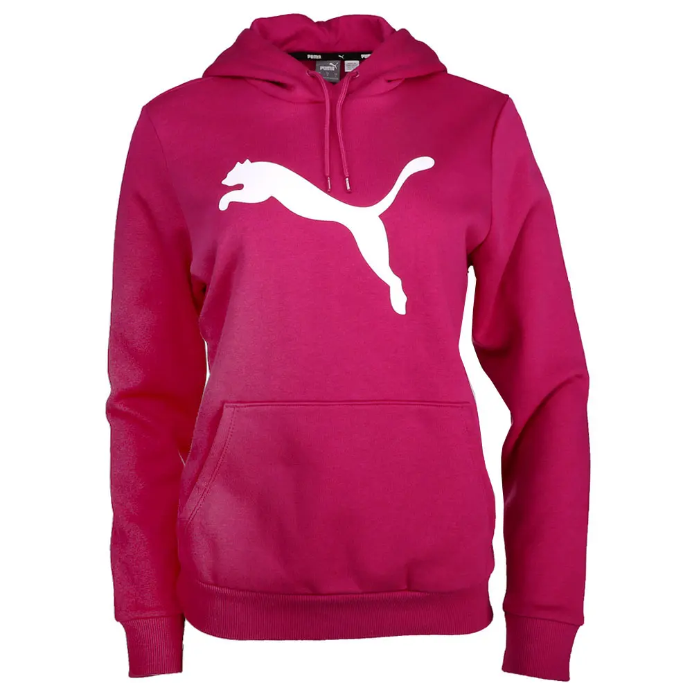 PUMA Womens Essentials Cat Logo Hoodie Casual Outerwear Casual - Pink