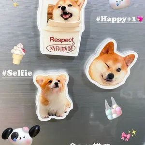 Personalized Pet Magnet - Personalized Animal Magnet - Refrigerator Magnet - Waterproof Decor