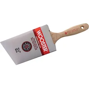 Wooster Brush Company 4180 3.5 in. Ultra Pro Lindbeck Jaguar Nylon Poly Angle Wall Paint Brush