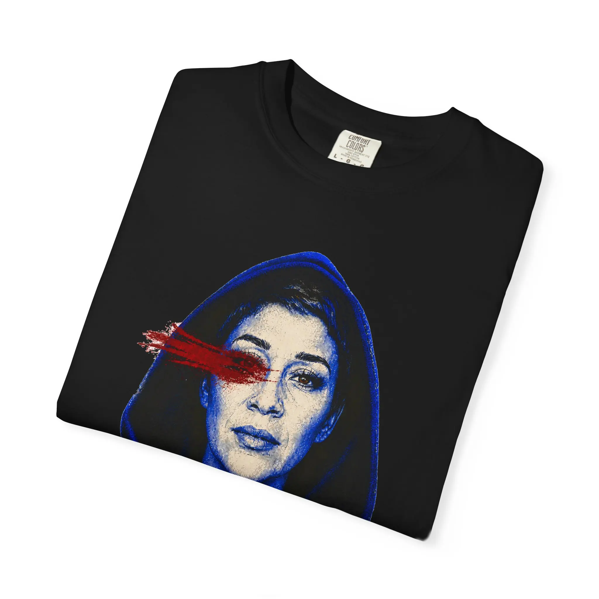 AFTERIMAGE Founder Portrait Tee | Garment-Dyed Underground Streetwear T-Shirt