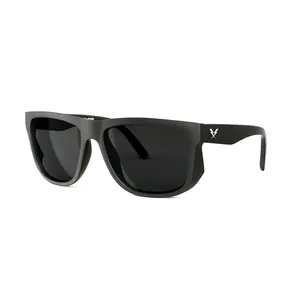 CO Eyewear A Phase Z87 Matte Black Sunglasses ANSI Z87.1 Impact Standards Medium to Large Fit 99.9% U.V. Protection Polarized & Non-Polarized Lenses Unisex