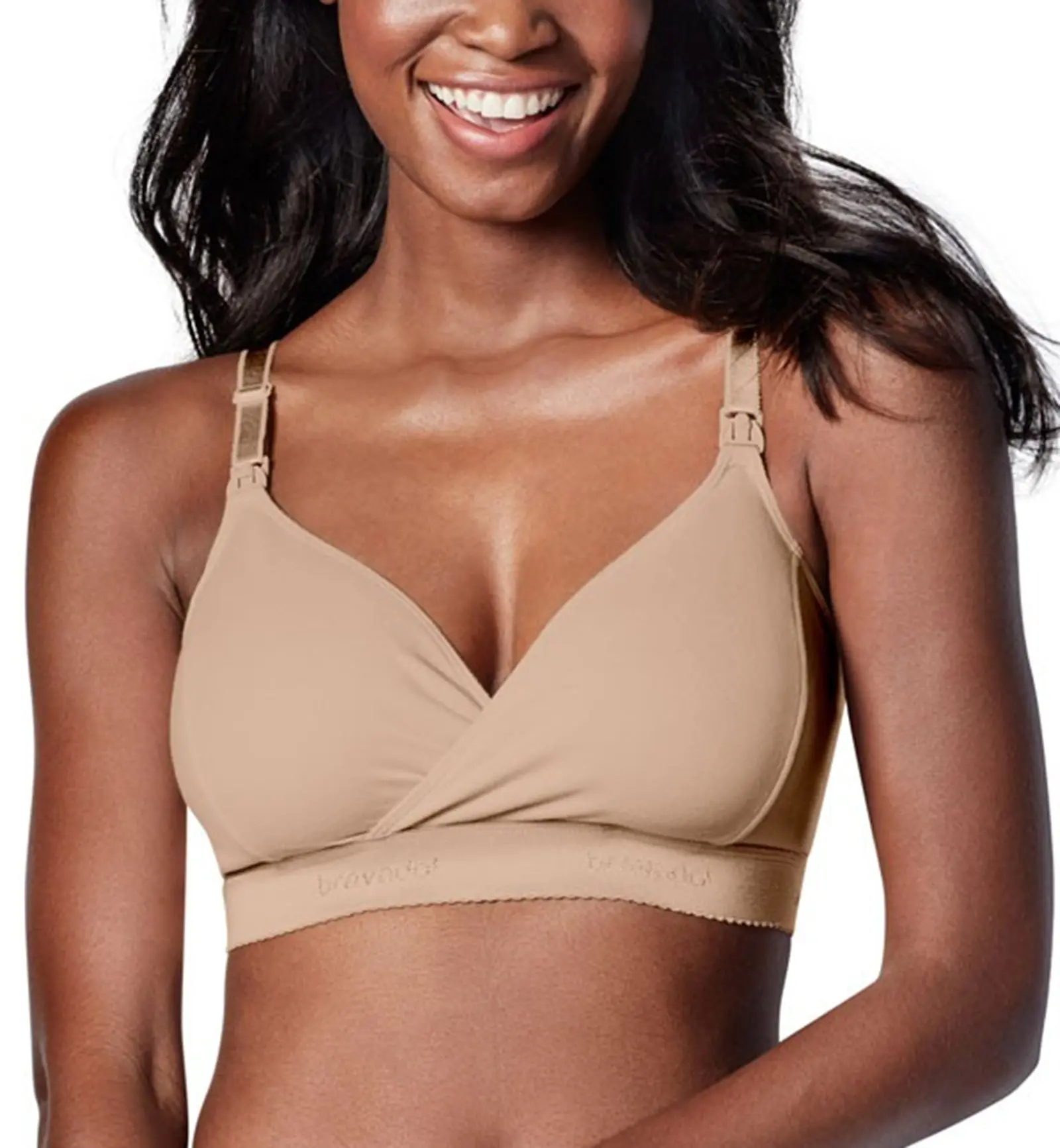 BRAVADO! The Original Wire-Free Nursing Bra Plus (1012) - Butterscotch