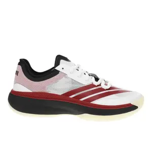 adidas Mens North Carolina State University Sm Ncaa Adizero Select 3.0 Basketball Sneakers Shoes - White