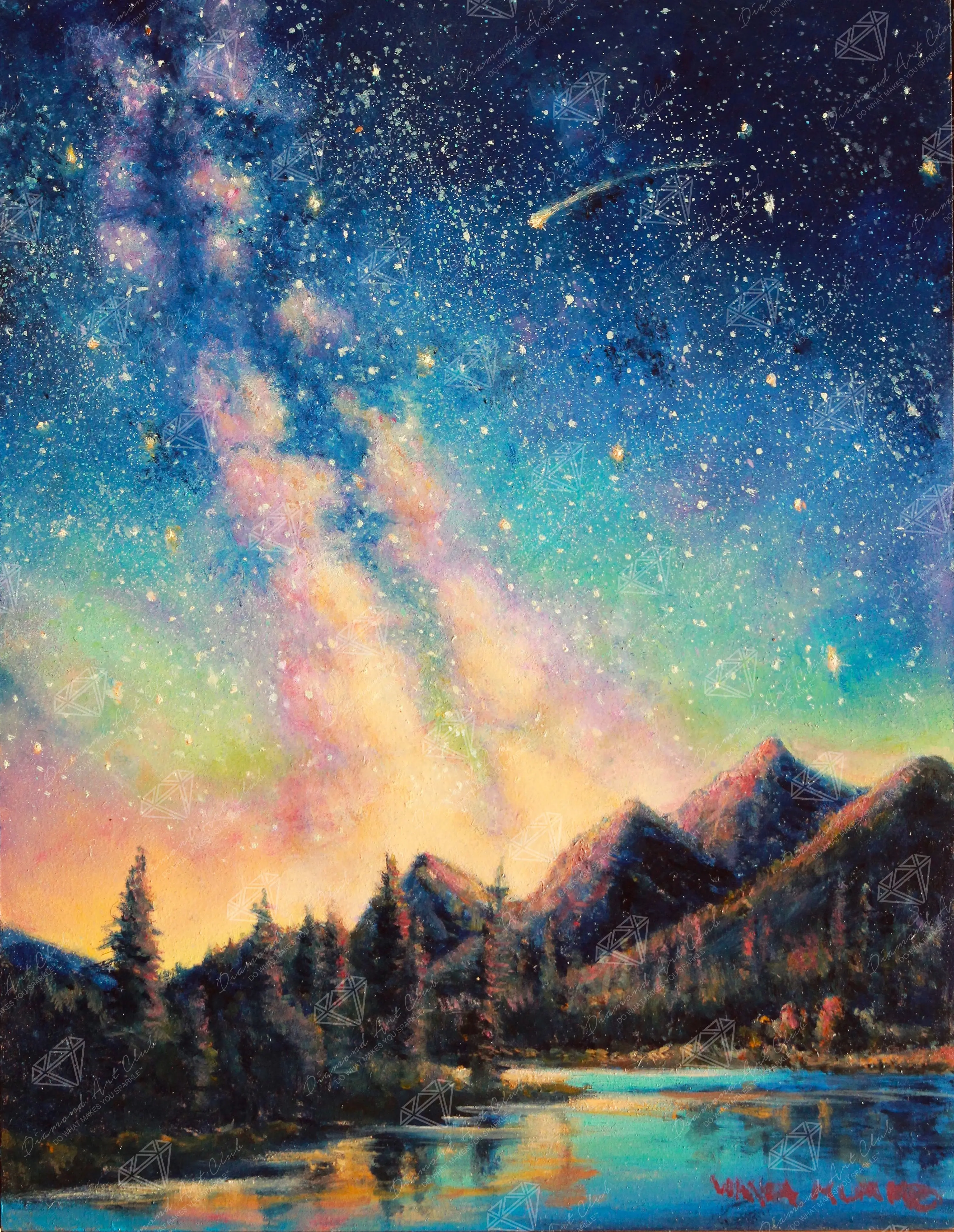 Diamond Art Club® Night Indulgence Diamond Painting Kit
