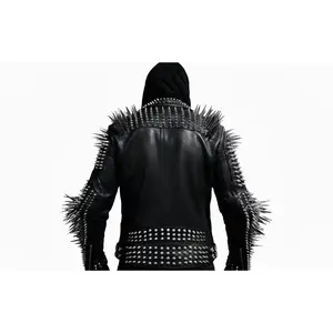 Spiked Street Moto Jacket