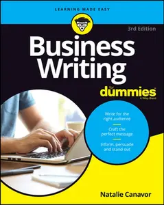 USED-Business Writing For Dummies by Canavor, Natalie (Paperback)