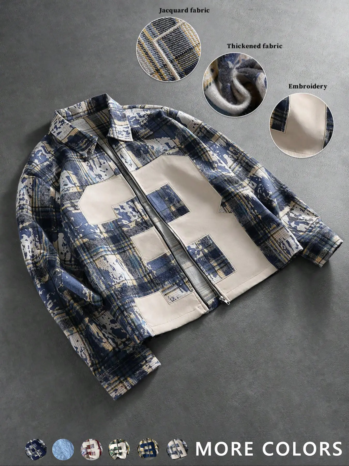 Men's New Trendy Classic Fashion Street Campus Checked Plaid Fitted Button Collared Button Front Shirt, Checkered Shirt, Casual Stylish Button-Down Top, Perfect for Daily Wear and School, Button Up Tops