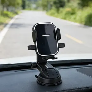 Universal Car Navigation Holder, Suction Cup Windshield Console Phone Mount, Smartphone Holder, Vehicle Accessories, 1 Count