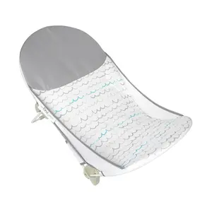 Folding Baby Bather - Foldable Baby Bath Seat and Lounger for Home or On the Go - for Sink or Tub Use - Non-Slip Seat - For Up to 15 Lbs