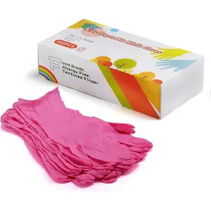 Disposable,  Glove for Childen, Latex Free ,  Free - for Crafting, Painting, Cleaning- 100 count