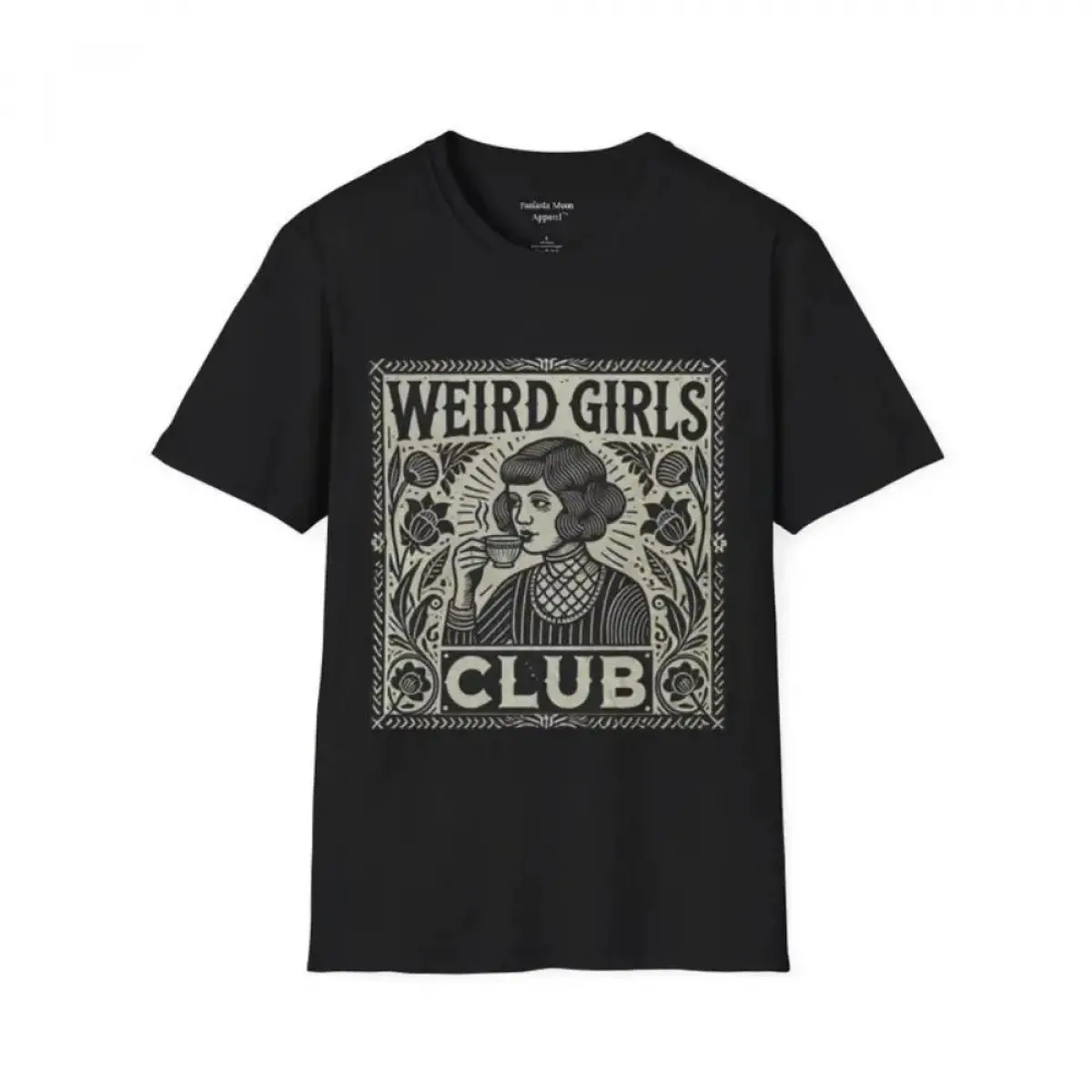 Essential Clean Fit Tee 2026 Heavyweight Boxy Weird Girls Club Shirt • Whimsy Goth Graphic Tee • Retro Alt Girl T-Shirt • Weirdcore Witch Aesthetic Clothing Everyday Comfort Shirt Unisex T-shirts S-5XL,music