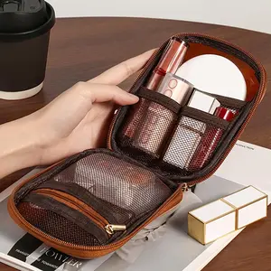 Transparent Large Capacity Makeup Bag for Women, Compact Portable PVC Makeup Organizer Pouch for Travel, Perfect Gift for Friends and Family