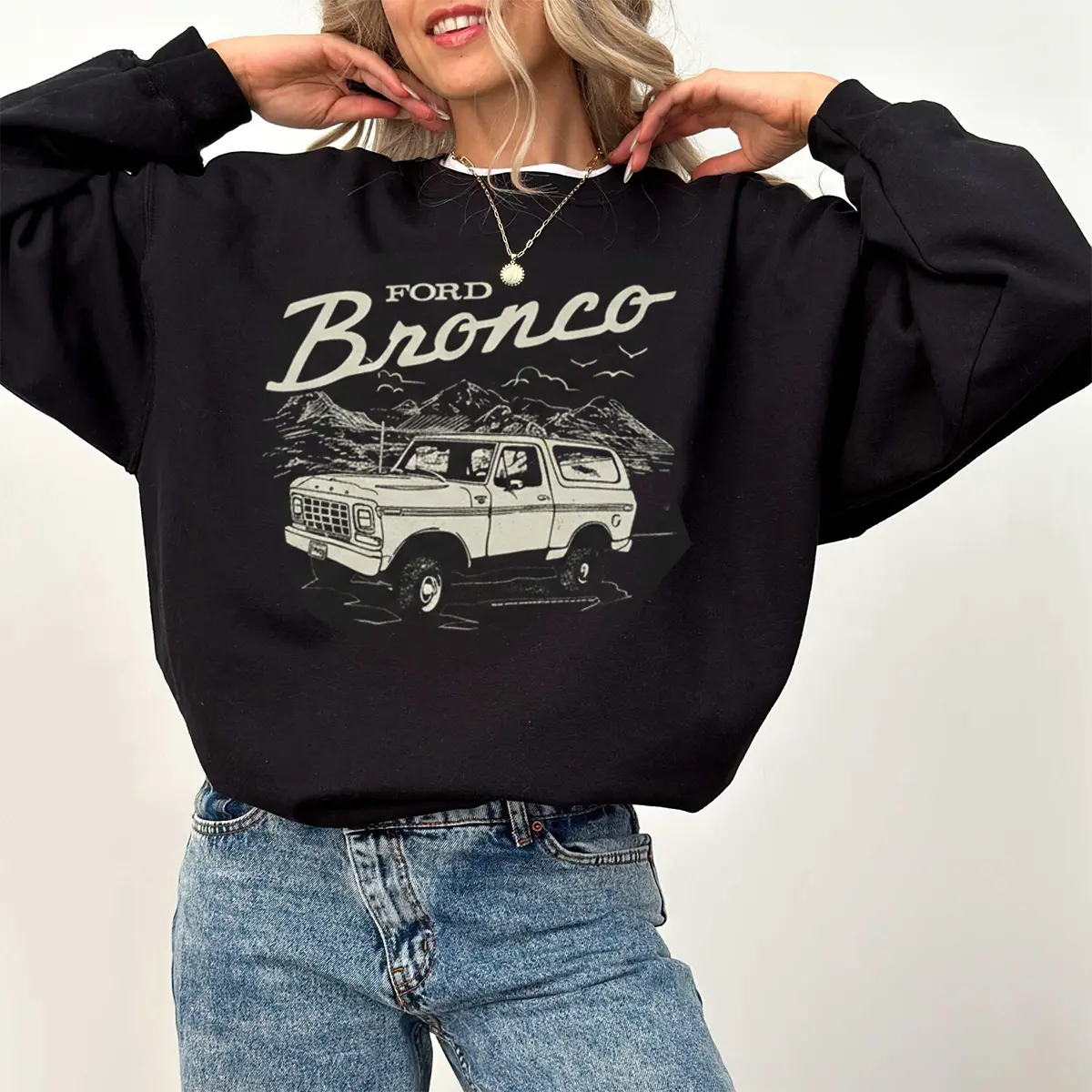 Bronco Graphic Tee, Outdoor Adventure Tee, Ford Bronco Shirt