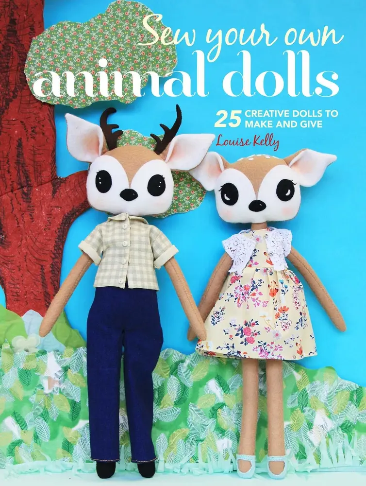 USED Book - Sew Your Own Animal Dolls: 25 Creative Dolls to Make and Give by Kelly, Louise (Paperback) - english