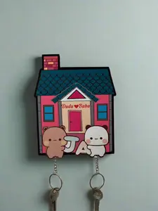 Customized Dudu Bubu Handmade Keychain Holders