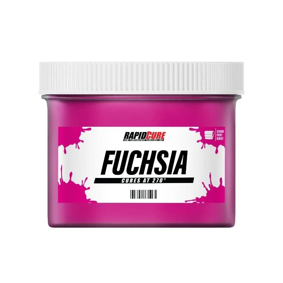 Rapid Cure Fuchsia Screen Printing Plastisol Ink