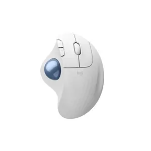 Logitech ERGO M575s Off-White Wireless TrackBall Wireless Trackball (Off-white+Blue Ball)
