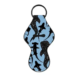 abbyrose Shark Tank Lip Balm Holder Black/Blue