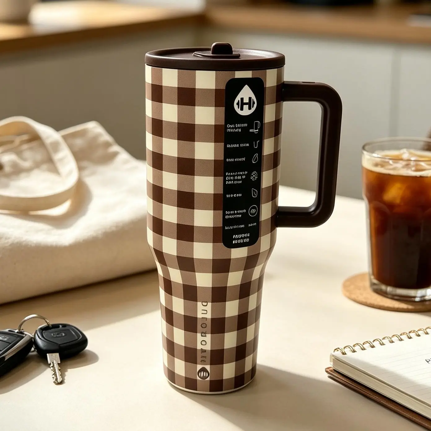 HYDROJUG 40oz 304 Stainless Steel Insulated Straw Tumbler Vacuum Flask - 1,000-2,000 ml Large-Capacity Kitchenware Drinkware with Straw Cap, Leak-Proof, Heat-Resistant, Anti-Scalding, Outdoor-Ready for Adults