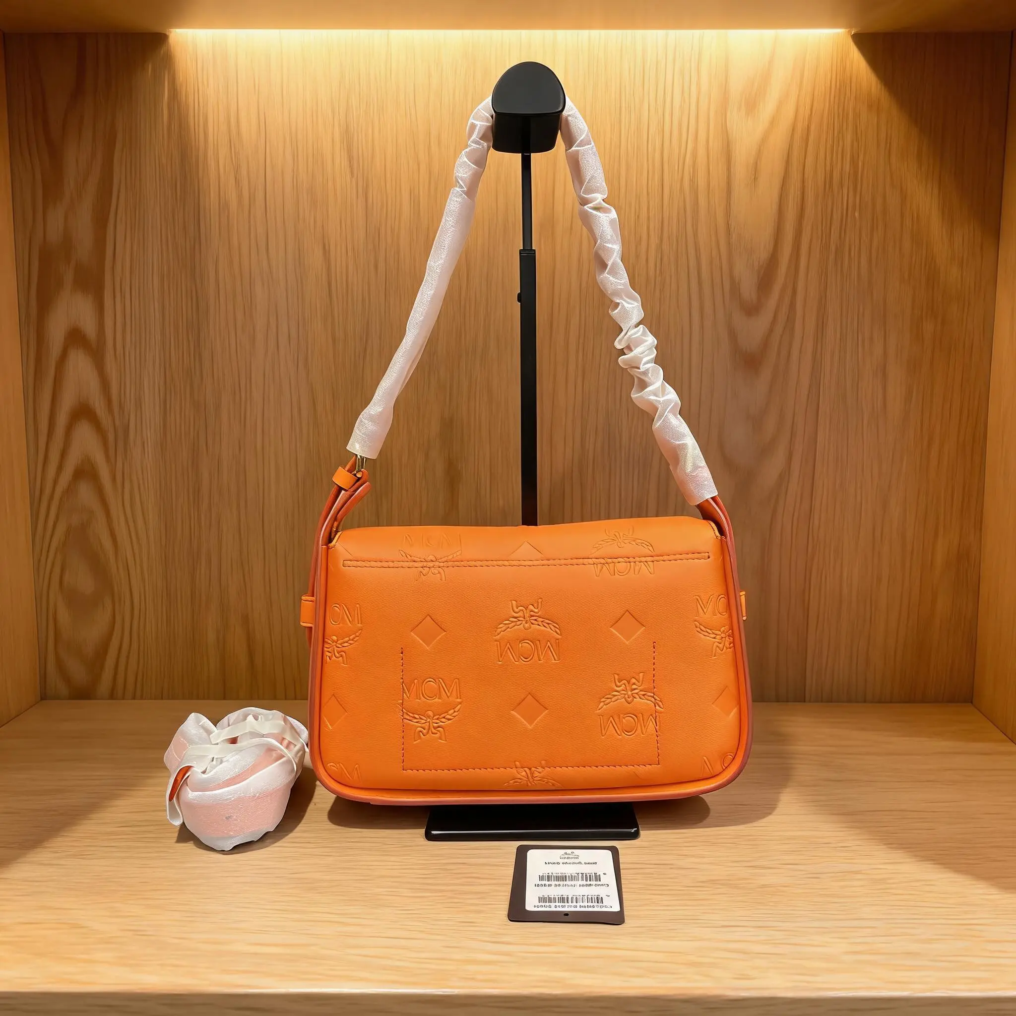 Pre-owned MCM Leather Shoulder Bag I0709671514