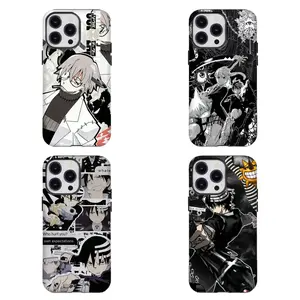 Edgy S-Soul Eater Phone Case Classic Black & White