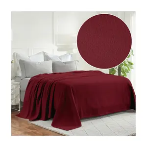 Superior Nobel Cotton Textured Chevron Woven Blanket,Cal King