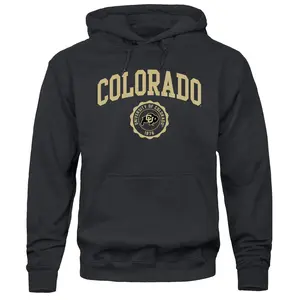 University of Colorado Heritage Hooded Sweatshirt (Black)