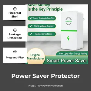 Electricity bill destroyer US-Standard Power Saver — Stabilizes Voltage, Protects Equipment — Plug In and Save Decor