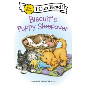 Biscuit's Puppy Sleepover (My First I Can Read) by Alyssa Satin Capucilli||Pat Schories [Hardback Book]