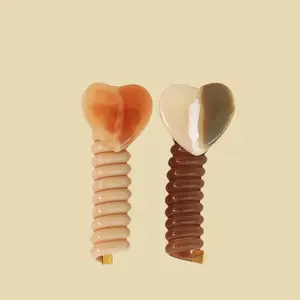 Heart Design Hair Tie Cute Headwear Accessories for Braided Hairstyles Minimalist Headwear for Thick Hair Fashion Hair Accessories for Party and Daily Wear