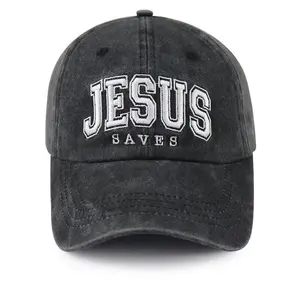 Christian Gifts for Men Women, Faith Over Fear Baseball Cap, God Religious Jesus Saves Hat, Retirement Christmas Birthday Gifts for Dad Mom Papa Mama